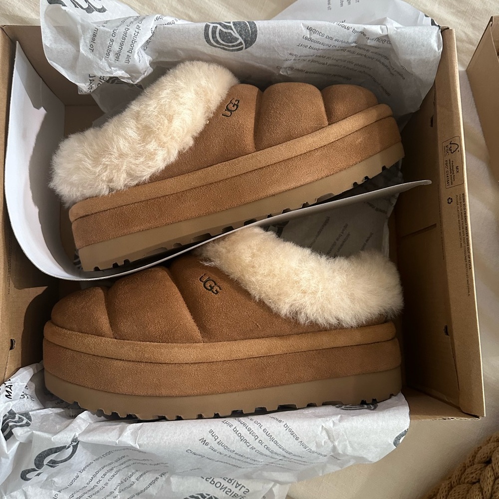 Ugg slippers brand new in box womens Tazzlita size 9